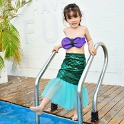 Cô gái Bé Áo Tắm Nàng Tiên Cá Đuôi Công Chúa Váy Đồ Bơi Trang Phục Trẻ Em Đồ Bơi Cô Gái Treasures Set