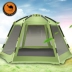 Lạc đà ngoài trời hai lớp tự động 3-4-6-8 người lều lục giác miễn phí để dựng lều cắm trại nhóm - Lều / mái hiên / phụ kiện lều Lều / mái hiên / phụ kiện lều