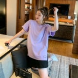 Летняя футболка, делается под заказ, 2020, в корейском стиле, свободный крой, большой размер, короткий рукав