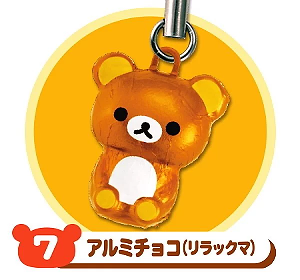 [Spot] Перепечатка Re-Ment Ridakkuma Loss Bear Easy Bear Candy Chocolate Pendant