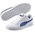 Puma 彪 板 giày màu xanh và trắng thể thao giản dị nam giới và phụ nữ giày giày trắng giày vải 359914-01