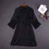 Ladies gowns một mảnh băng mỏng mô phỏng lụa áo choàng tắm đồ ngủ ren cám dỗ sexy dịch vụ nhà phù dâu ăn mặc Night Robe