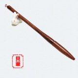 Кисть для письма, сувенир для новорожденных из розового дерева, краска для волос, печать