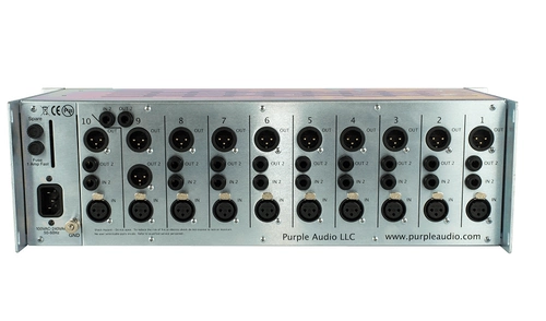 Purple Audio Sweet Ten Rack 500 Series 10 Power Power Power