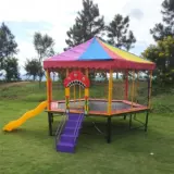 Уличный батут для детского сада для прыжков для взрослых, оборудование для парков развлечений