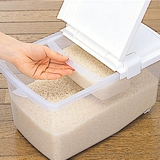Япония импортирован 10 кг герметизированной рисовой ствол рисовой коробки, загруженные рисовые ящики для насекомых, надежная рисовая коробка, влажная, рисовая цилиндрическая мука Измерение рисовой коробки из рисования