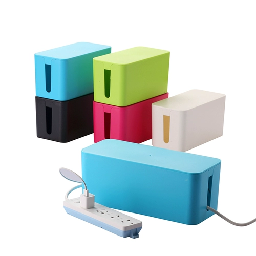 Anty -Touch Power Plug -In Board Hare Box коробка хранения хранения линии хранения ящика для хранения пластиковой гнезда