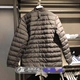 Adidas Adidas clover mùa đông nam đứng cổ áo nhẹ ấm áo thể thao giản dị cotton phù hợp với DJ3191 - Quần áo độn bông thể thao Quần áo độn bông thể thao