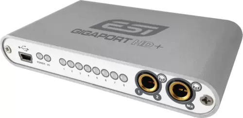 ESI GIGAPORT HD+ EX DJ Внешняя USB Sound Card 8 Выход 7.1 Окружающий аудио интерфейс