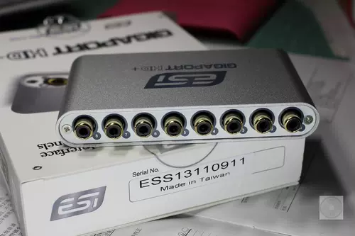 ESI GIGAPORT HD+ EX DJ Внешняя USB Sound Card 8 Выход 7.1 Окружающий аудио интерфейс