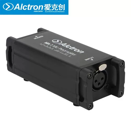 Alctron/Ekchuang MA-1 движущийся алюминий с усилителем усиления микрофона