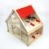 Nhà loạt mô phỏng Nhà nhỏ lắp ráp cảnh nhà trẻ giáo dục sớm câu đố đồ chơi gấp gỗ