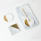 Северная простая мраморная керамика керамика хлеб западные даты картонные суши пицца пицца ювелирные изделия глупые