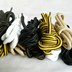 Gốc Tao Hao hàng hóa ngoài trời giày dây giày ngoài trời với 5.5 MÉT dày nylon vòng ren màu trắng tinh khiết bán hot dây giày phản quang Giày ren