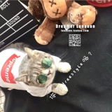 Lunaone Pet Glasses Кот солнцезащитные очки для собак солнцезащитные очки, солнцезащитные очки, короткая ткань -марионетка Тедди персонализированные кошачьи бокалы тренд