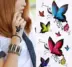 Nữ không thấm nước nhãn dán hình xăm bướm cơ thể hoa nhỏ painted tattoo Hàn Quốc dán hai tặng một miễn phí Vẽ trên cơ thể