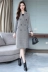Áo khoác dạ nữ phổ biến năm nay mới 2018 thời trang Hàn Quốc dài hoang dã của áo len lông cừu hàng hóa châu Âu - Áo khoác dài