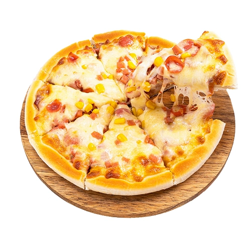 Ирлансионное кукурузное сыр пиццы полуфабрикованная микроволновая печь отопление, 即 Завтрак, замороженная пицца на завтрак, замороженная пицца