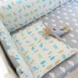 Bắc âu bông bé con bé mẫu giáo cha mẹ và con tấm ga trải giường quilt giường giường ngủ ba hoặc bốn bộ tùy chỉnh