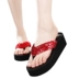 Dép mùa hè mới nữ cao gót dép thời trang không trượt dày có đế flip-flops nữ mô hình muffin dép đi trong nhà bãi biển giày