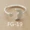 S925 sterling bạc ngón tay nhẫn nhẫn nữ trộn thủy triều hipster đơn giản chuỗi retro nhẫn sinh nhật món quà trang sức Hàn Quốc nhẫn kim tiền
