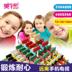 Meijin số 5 Dominoes 7.2CM Khối xây dựng câu đố Cuộc thi đồ chơi ngoài trời cho trẻ em ngoài trời Bảo vệ môi trường gỗ rắn shop đồ chơi trẻ em Khối xây dựng