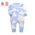 Quần áo trẻ em bốn mùa Bộ đồ ngủ sơ sinh cotton dài tay cho trẻ sơ sinh Bộ đồ liền thân cho trẻ sơ sinh - Áo liền quần shop quan ao baby Áo liền quần