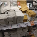Ikea, простыня, пододеяльник, прохладная шелковистая желтая ткань