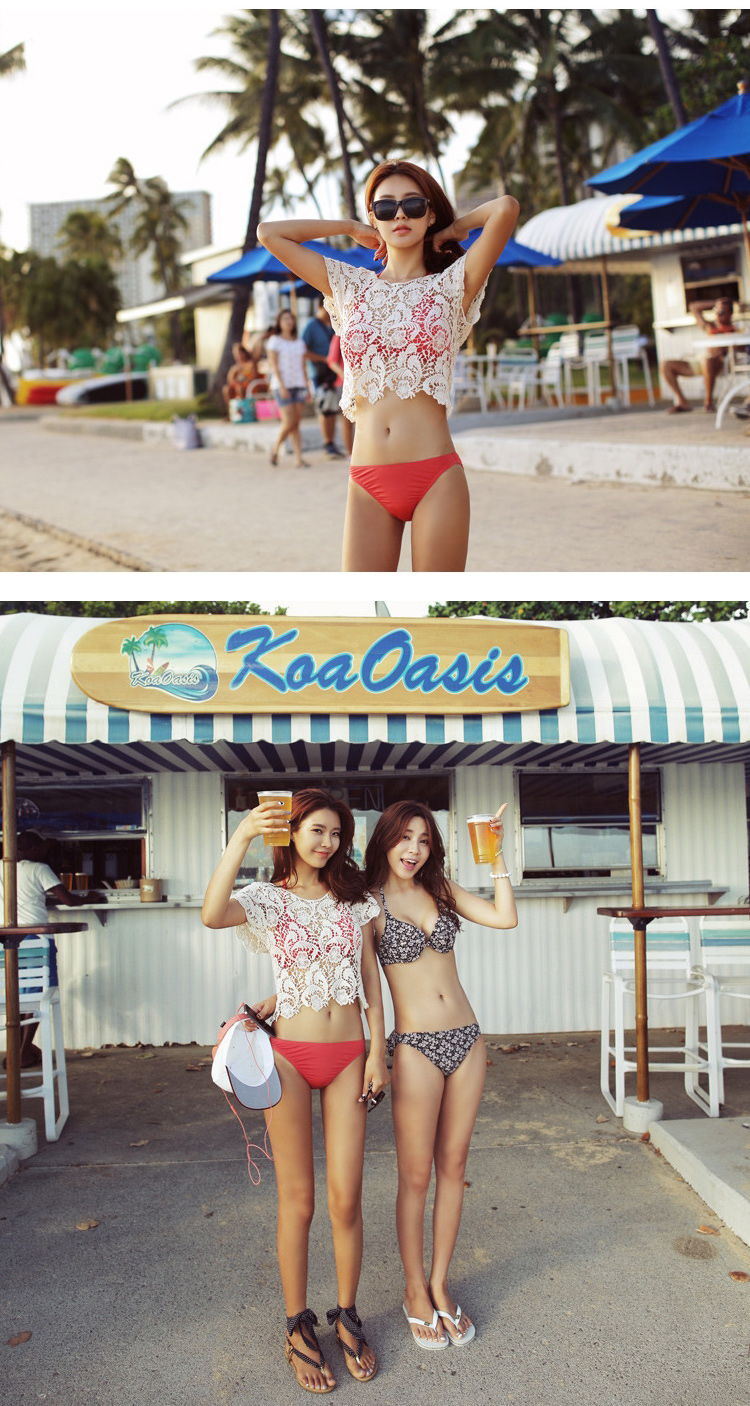 Polyester FashionBikini(white) NHXW0066-white