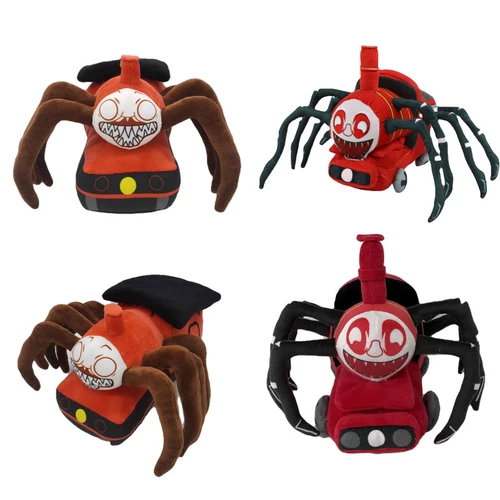 Поезд, плюшевая игрушечная машина, кукла, фигурка, паук, подарок на день рождения