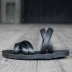 Việt Nam nhập khẩu làm bằng tay lốp cao su dày dưới dép dép kép- sử dụng roman mùa hè bãi biển giày thời trang giản dị