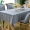 Khăn trải bàn mục vụ người Mỹ vải cotton và vải lanh nhỏ lưới tươi bàn cà phê khăn trải bàn hình chữ nhật châu Âu tròn khăn trải bàn tây khăn trải bàn