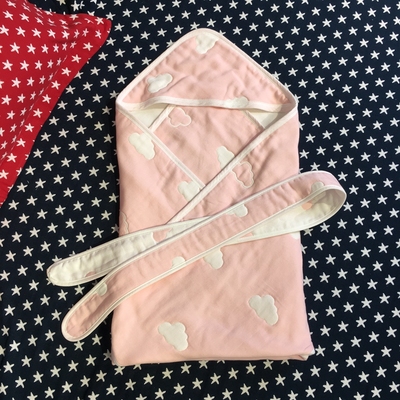 * Bọc khăn trùm đầu bằng vải cotton cho bé Yazan 2-6 lớp cho trẻ sơ sinh tích trữ đồ dùng cho bé - Túi ngủ / Mat / Gối / Ded stuff