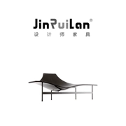 JinRuiLan thiết kế sáng tạo đồ nội thất thiết bị đầu cuối 1 ghế phòng chờ FRP biệt thự phòng chờ