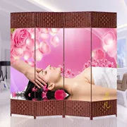Vách ngăn màn hình hiên thời trang hiện đại màn hình gập phòng ngủ thẩm mỹ viện châu Âu TCM Health SPA club có thể được tùy chỉnh - Màn hình / Cửa sổ