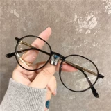 Anti -Blue Myopia Glasses Женщины -пациенты маленькие красные очки очки лицо, соотношение винтаж дымки Blue Eye