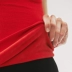 Ba shot đồ lót nữ 2020 thu đông mới sản phẩm cơ thể đỏ thắm khoe ngực và nhung nữ ấm áp vest - Sau sinh