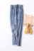 G 16 mùa thu mới cao cấp màu rắn dài mỏng jeans 2018 Hàn Quốc phụ nữ thời trang hoang dã quần quần jean dài Quần jean
