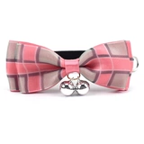 Чокер, галстук-бабочка, аксессуар, милое ожерелье, цепочка, колокольчик с бантиком, домашний питомец, кот