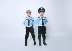 Trẻ em của cảnh sát dịch vụ black cat sheriff quần áo cảnh sát nhỏ trang phục trai mẫu giáo cảnh sát giao thông quần áo đồng phục shop quan ao tre em Trang phục