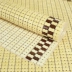 Mahjong mat mùa hè đơn đôi giường mat gấp mùa hè sinh viên mat 1.5 1,8 m tre tre - Thảm mùa hè nệm nước chống loét Thảm mùa hè