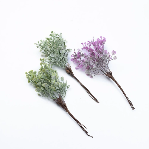 DIY MORI SIMUTION Accessory Accessories White Frost Green Leaf Pine Mori Senmatic Flower Cring Материал подарочный коробка украшение
