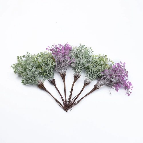 DIY MORI SIMUTION Accessory Accessories White Frost Green Leaf Pine Mori Senmatic Flower Cring Материал подарочный коробка украшение