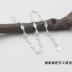 Xie Jia silversmith handmade gốc 999 sterling bạc sterling bạc mận vòng chân nữ 999 tinh khiết retro retro vòng chân nữ mô hình - Vòng chân