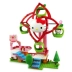 HelloKitty Hello Kitty Paradise Ferris Wheel Children Puzzle Puzzle Block Đồ chơi Cô gái Hộp nhạc - Khối xây dựng