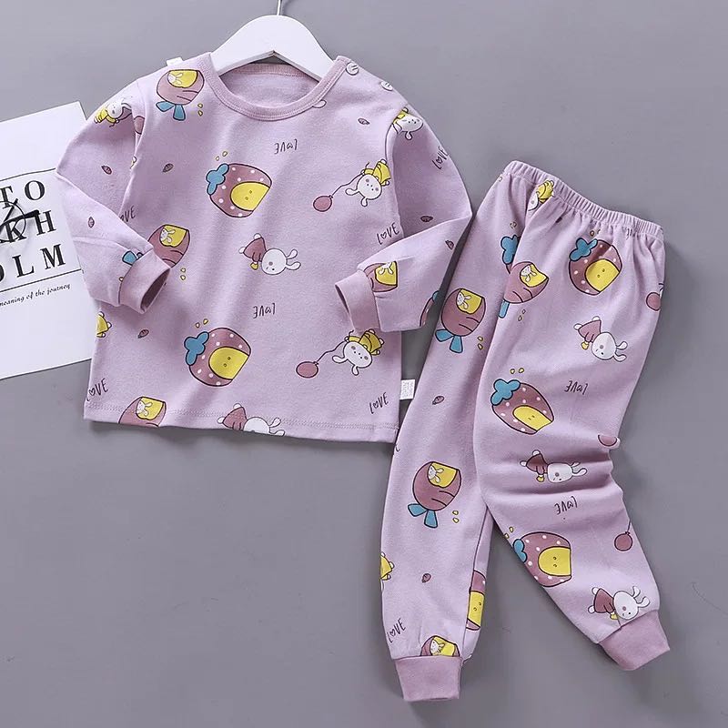 Compound Radish6 Months 7 Baby girl One baby Autumn trousers Autumn clothes suit 0 One 1-2-3 year winter Korean version tide pure cotton clothes virgin boy