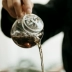 Old sứ xã hội ấm trà thủy tinh ấm trà Nhật Bản máy pha trà nhiệt độ cao chống cháy nổ nhỏ kèn nồi kung fu đặt nhà - Trà sứ