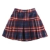 Đồng phục trường Váy Váy xếp li Anh Trẻ em Kẻ sọc Cao đẳng Học sinh Gió lớn Cậu bé Scotland Váy dài một nửa - Váy