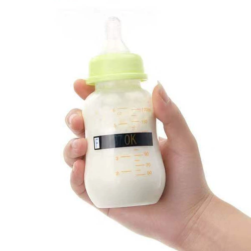 Моющее средство для бутылочек, наклейки для измерения температуры, бутылочка для кормления, термометр, сухое молоко для новорожденных, защита от ожогов