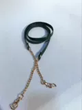 Эксклюзивная индивидуальная сумка для рта Gold Pu+цепь 120 см светло -золотой сумки (произвольно пары 5 бесплатная доставка)